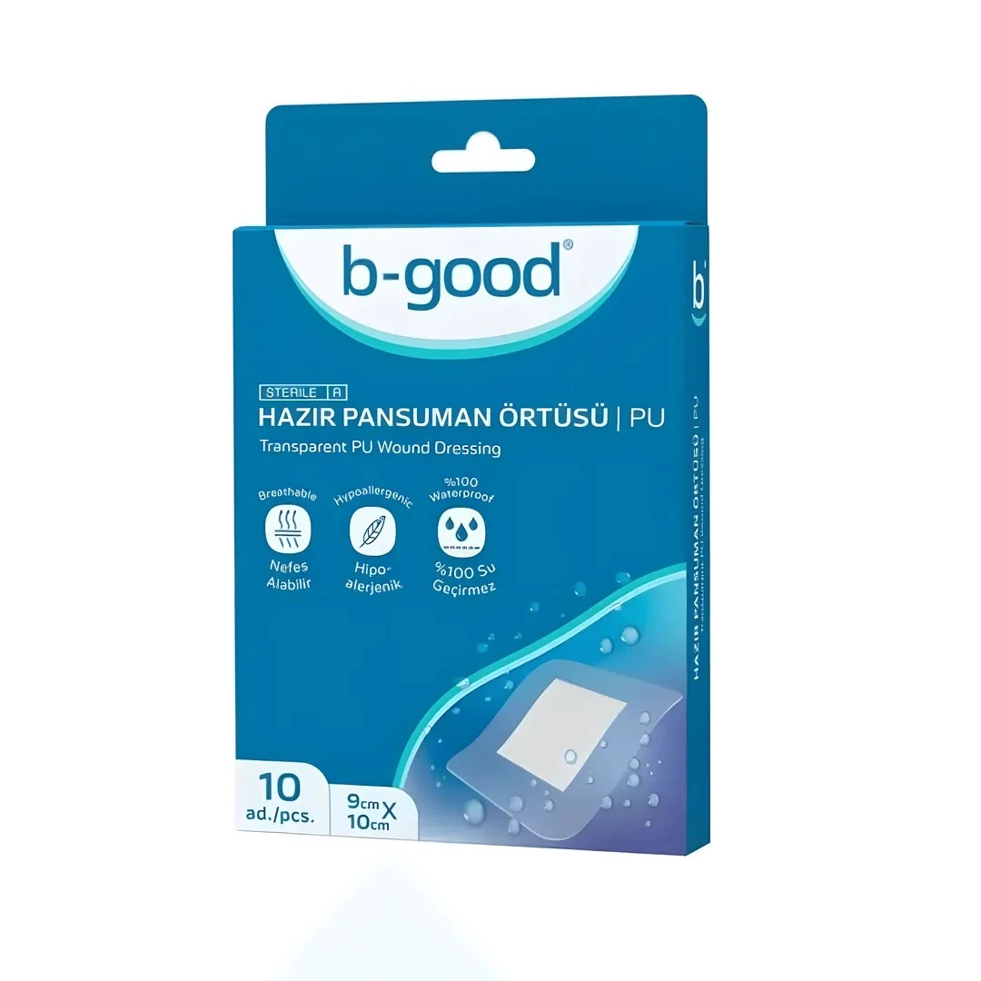 B-Good Hazır Pansuman Örtü 9x10 cm 10'lu