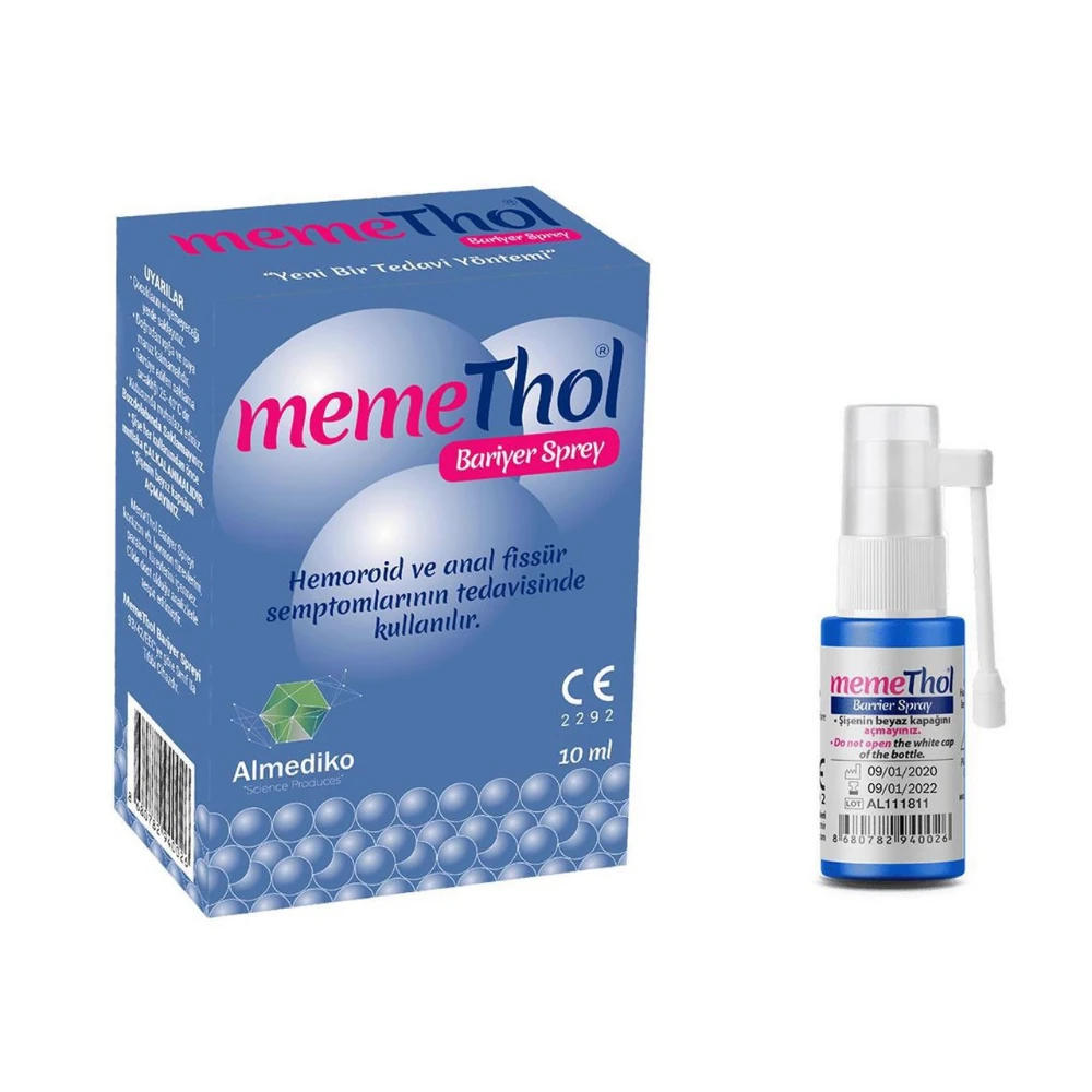 Memethol Hemoroid Bariyer Sprey 10 ml