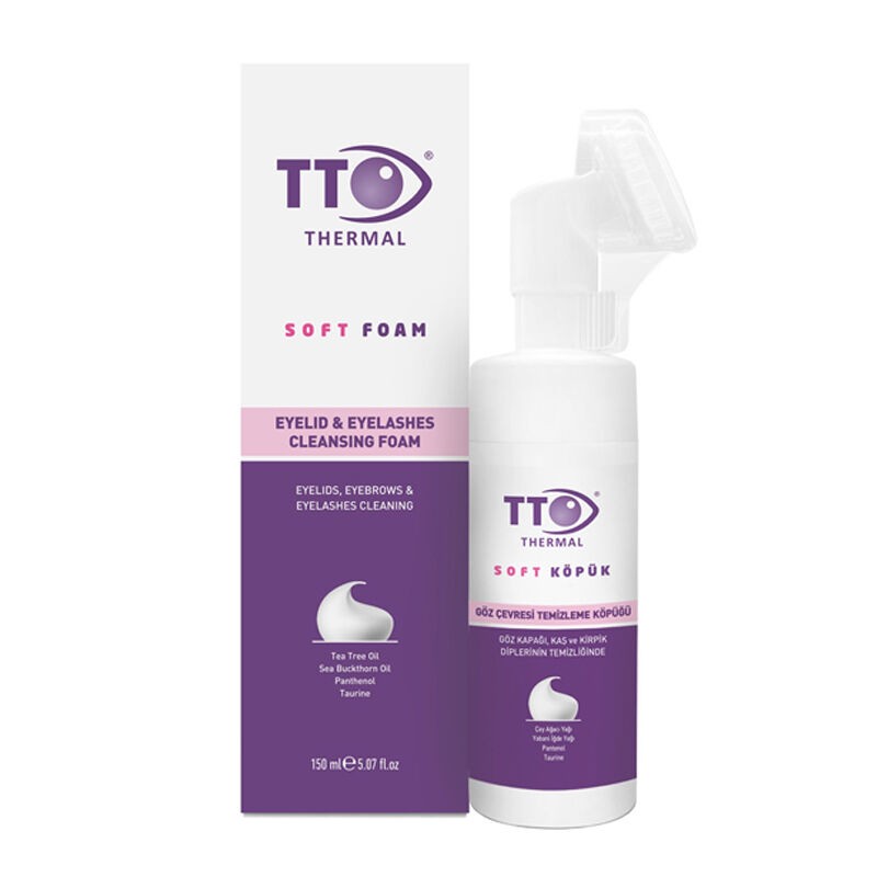 TTO Soft Aplikatörlü Göz Çevresi Temizleme Köpüğü 150 Ml
