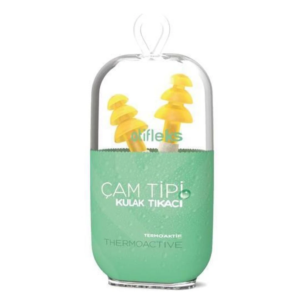 Otifleks Çam Tipi Kulak Tıkacı 2'Li İpli Large