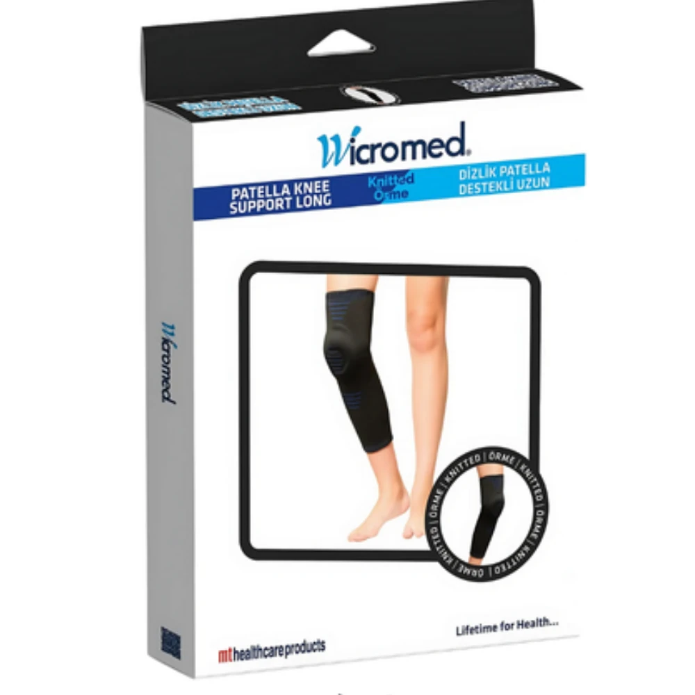 Wicromed Patella Destekli Örgü Dizlik Medium