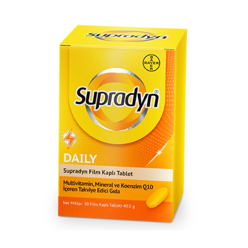 Supradyn Koenzim Q10 30 Film Kaplı Tablet