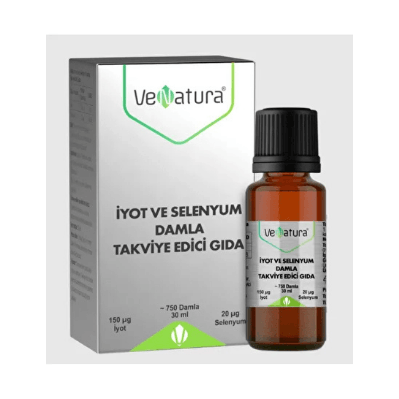 Venatura İyot Ve Selenyum Damla 30 Ml