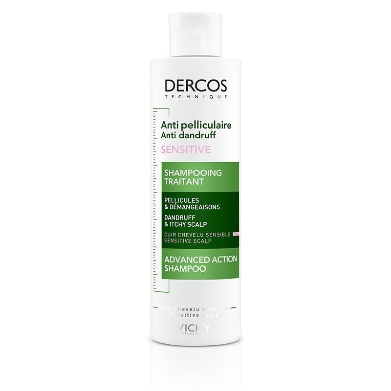 Vichy Dercos Anti-Pelliculaire Şampuan Hassas ve Kaşıntılı Saç Derisi 200 ml