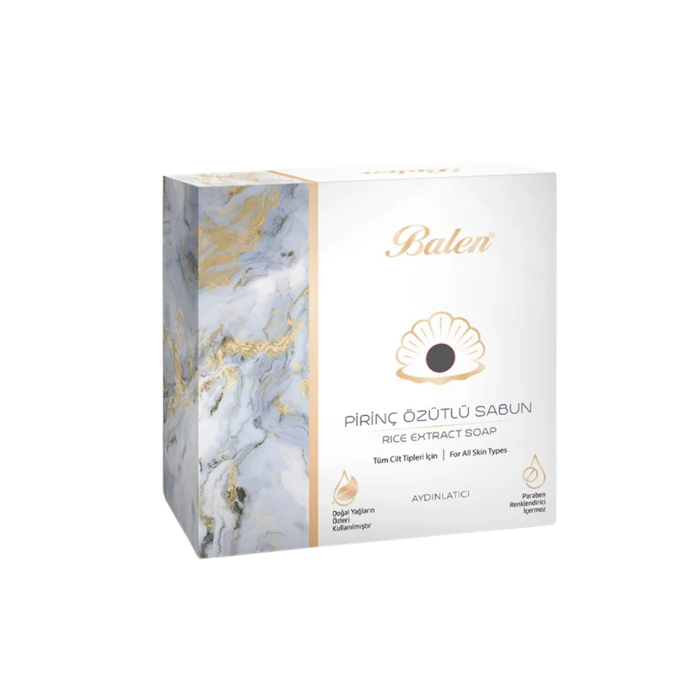 Balen’s Beeauty Pirinç Sabunu Aydınlatıcı ve Arındırıcı 125 Gr