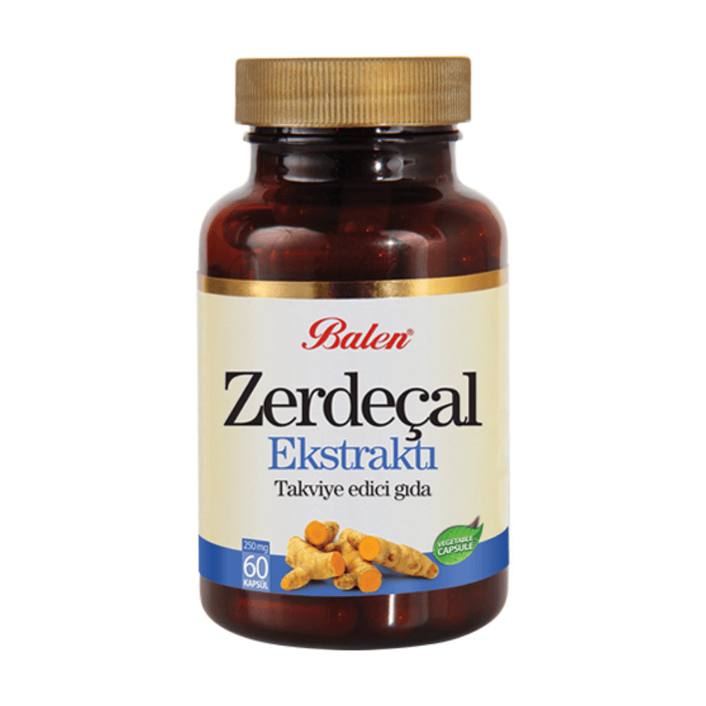 Balen Zerdeçal Ekstraktı 325 Mg 60 Kapsül