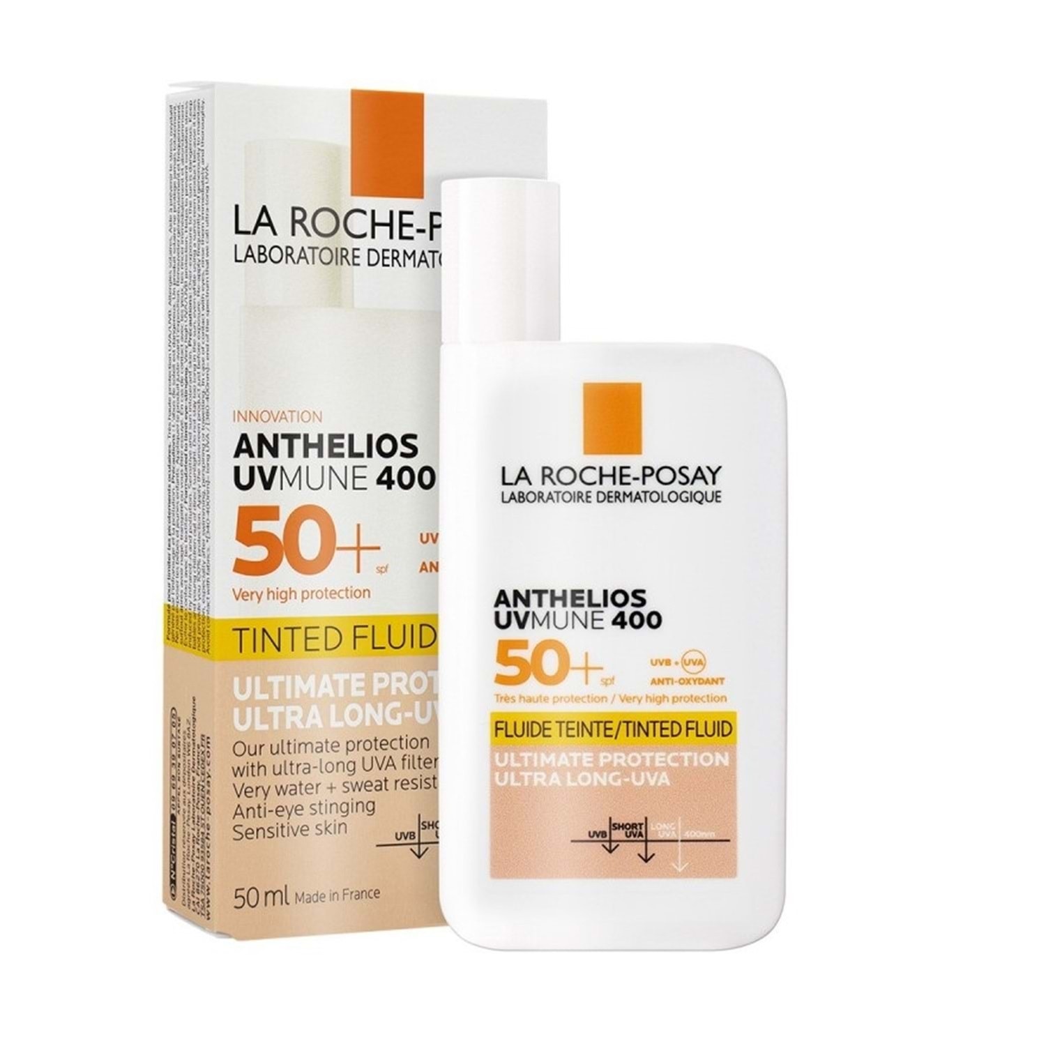 La Roche Posay La Roche Posay Anthelios UVmune Fluid Güneş Kremi Tinted SPF50+ 50 ml