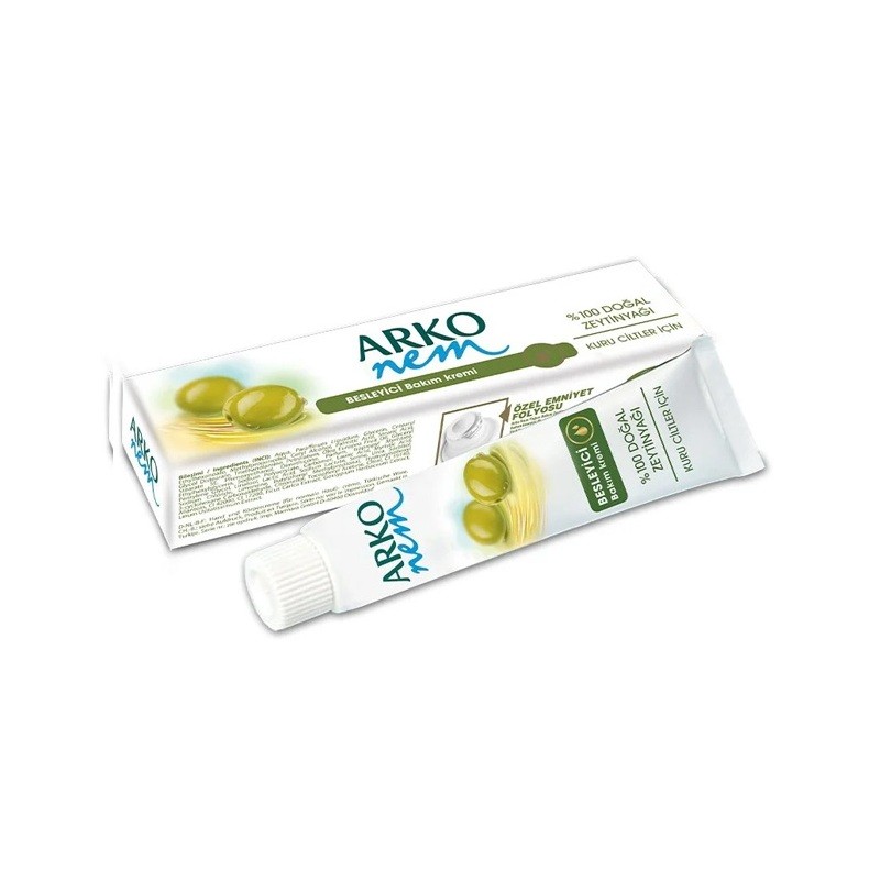 Arko Nem Doğal Zeytinyağlı Tüp Krem 20 Ml