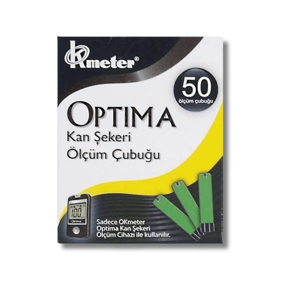 Optima Şeker Ölçüm Stribi 50'li
