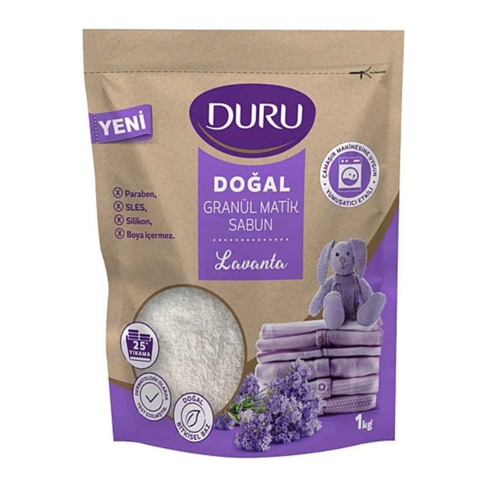 Duru Granül Sabun Lavanta 1 KG