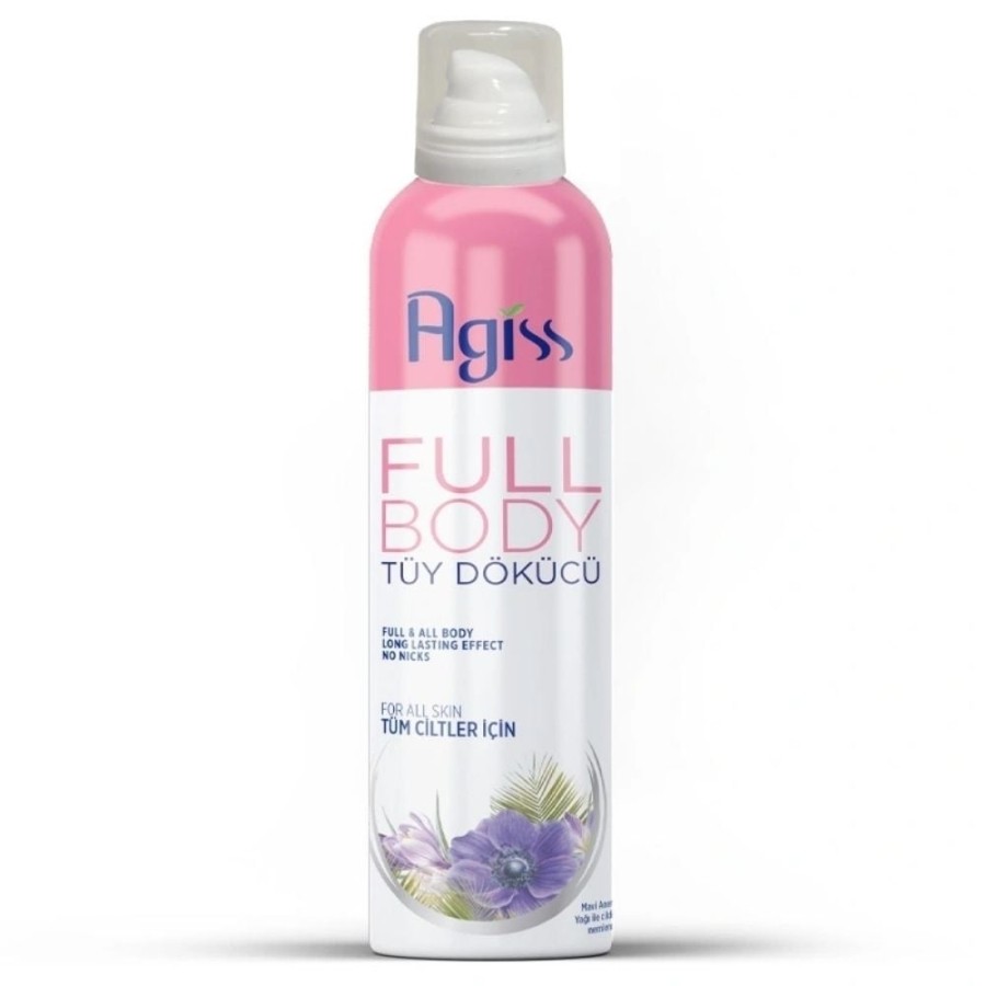 Agiss Full Body Tüy Dökücü Köpük Sprey 155 ml
