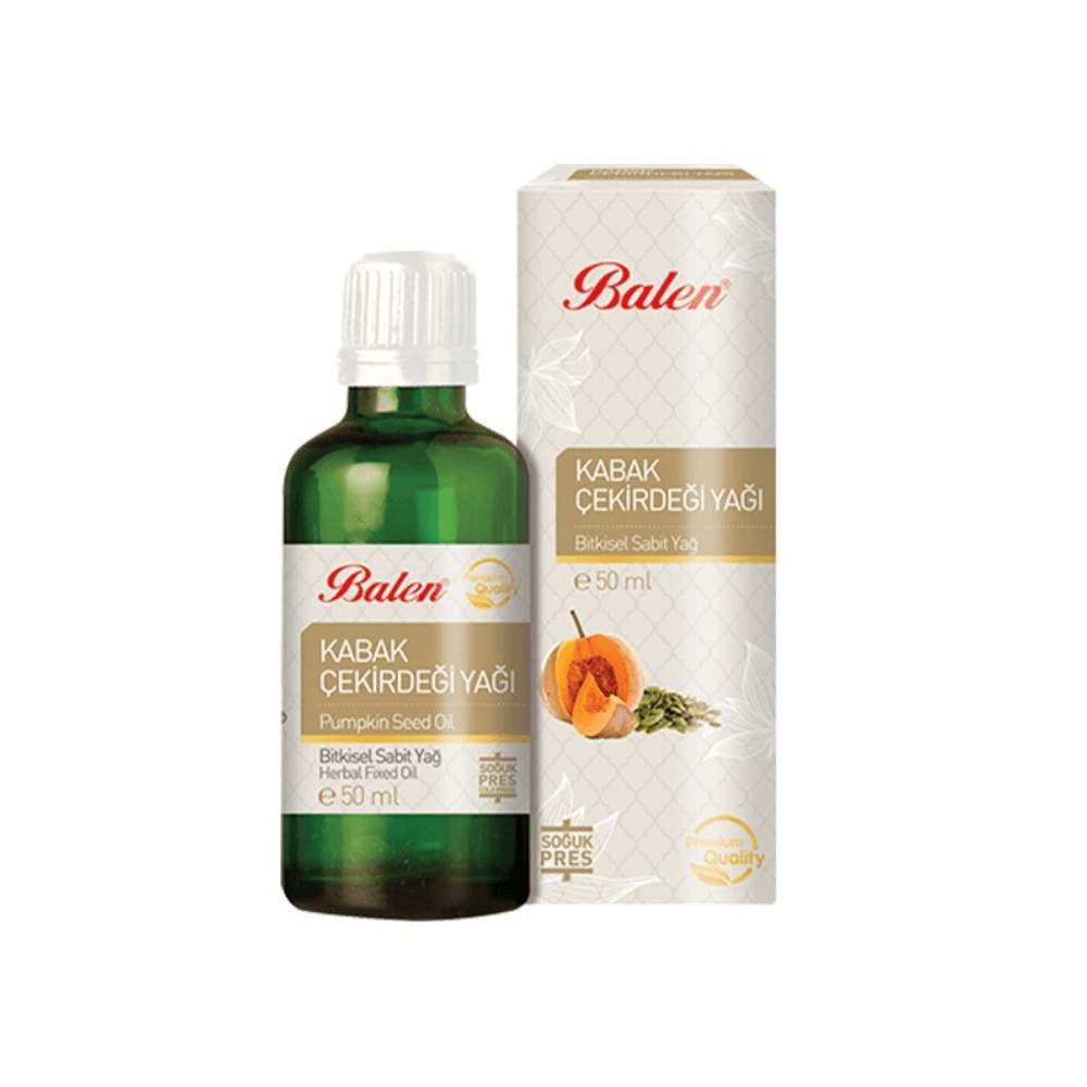 Balen Kabak Çekirdeği Yağı (Soğuk Pres) 50 Ml