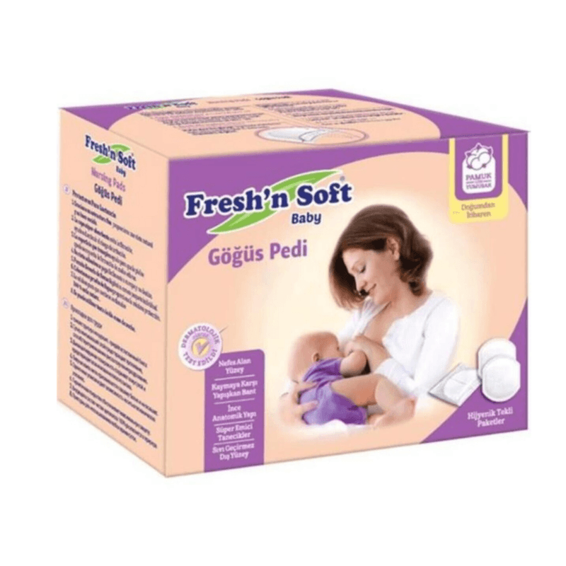 Fresh'n Soft Baby Göğüs Pedi Standart 30'lu