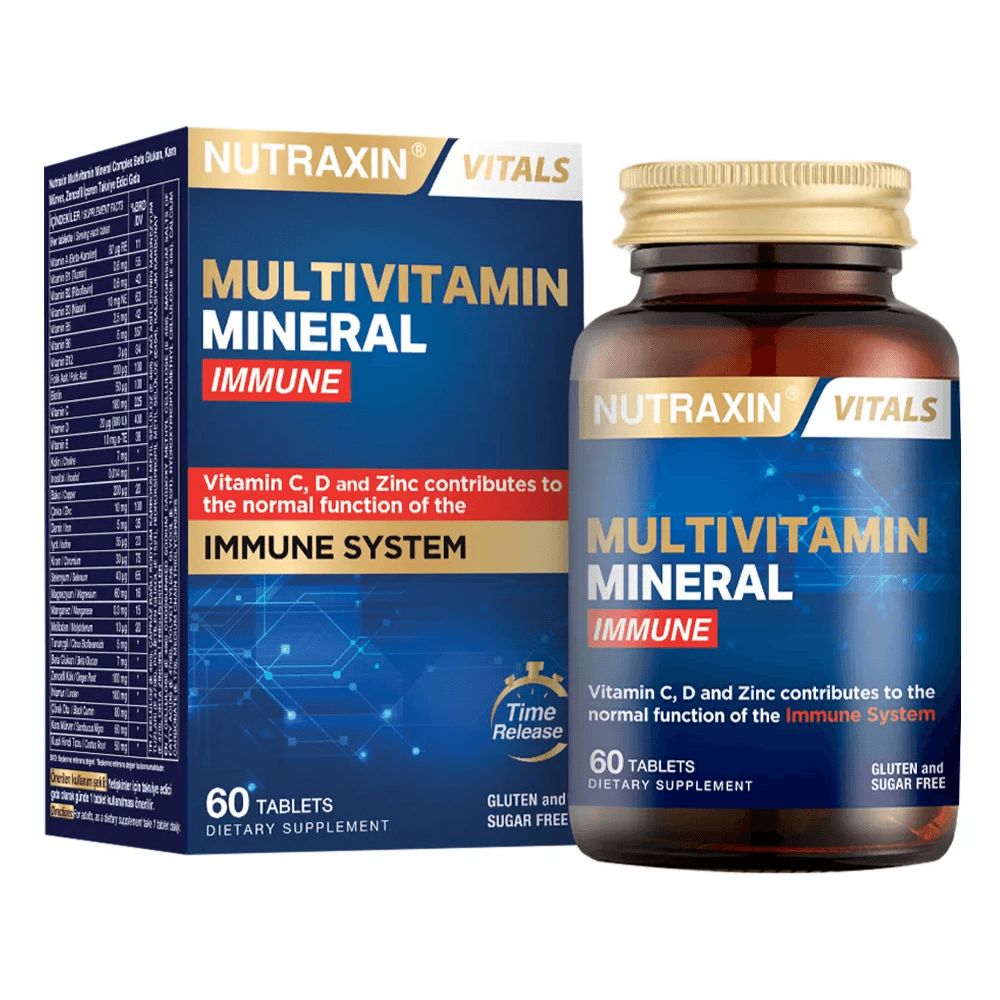 Nutraxin Multivitamin Mineral Immune 60 Tablet