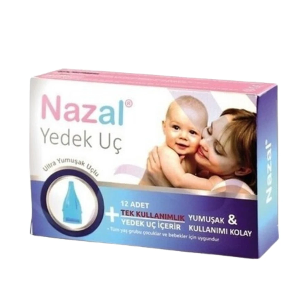 Nazal Burun Aspiratörü Yedek Uç 12'li