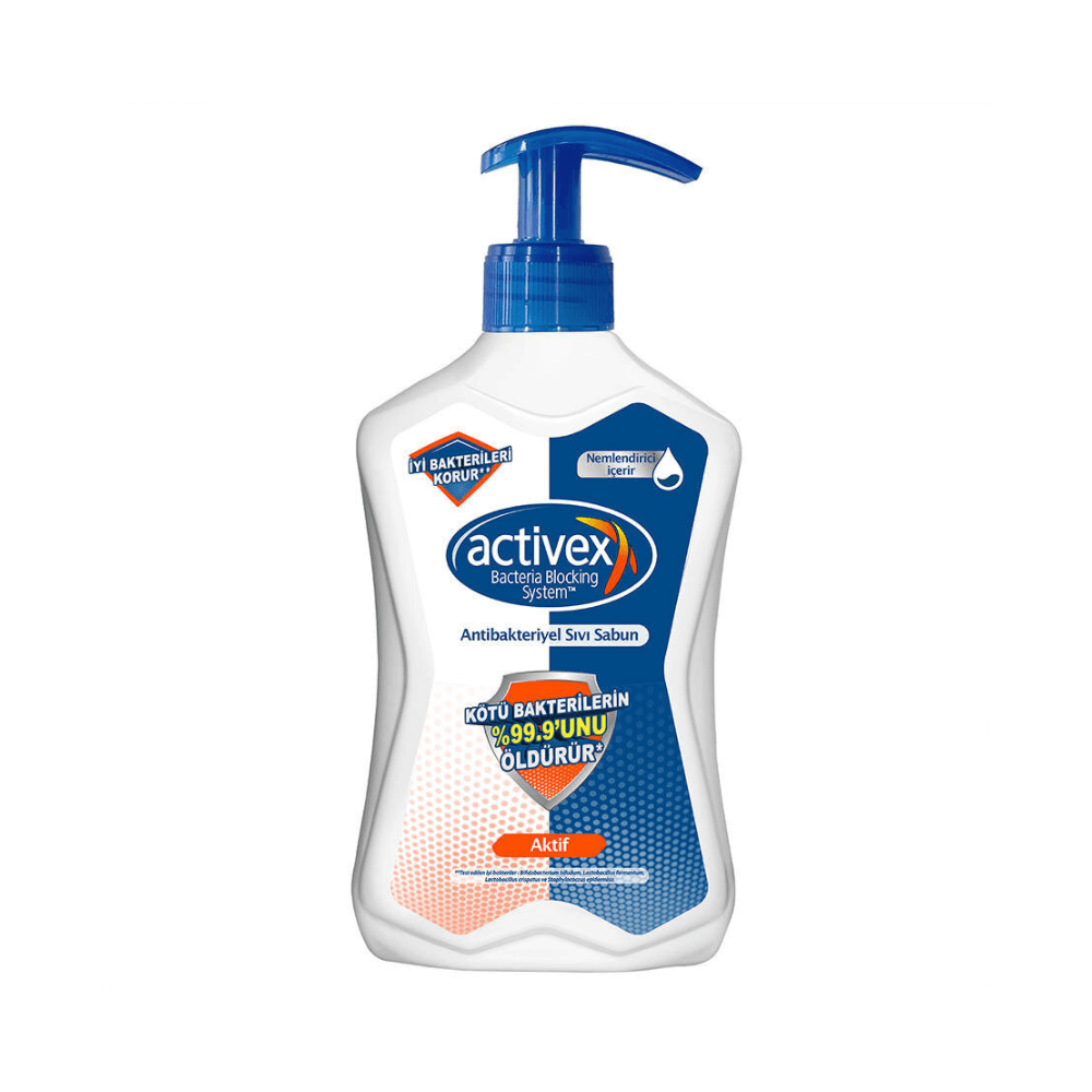 Activex Antibakteriyel Aktif Sıvı Sabun 500 ml