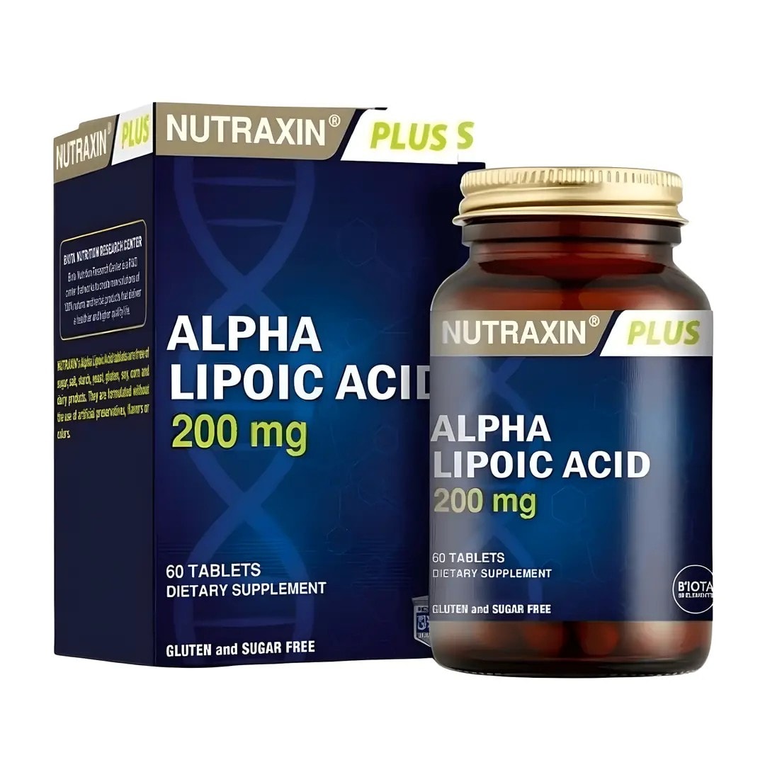 Nutraxin Alpha Lipoic Acid 200 mg 60 Tablet