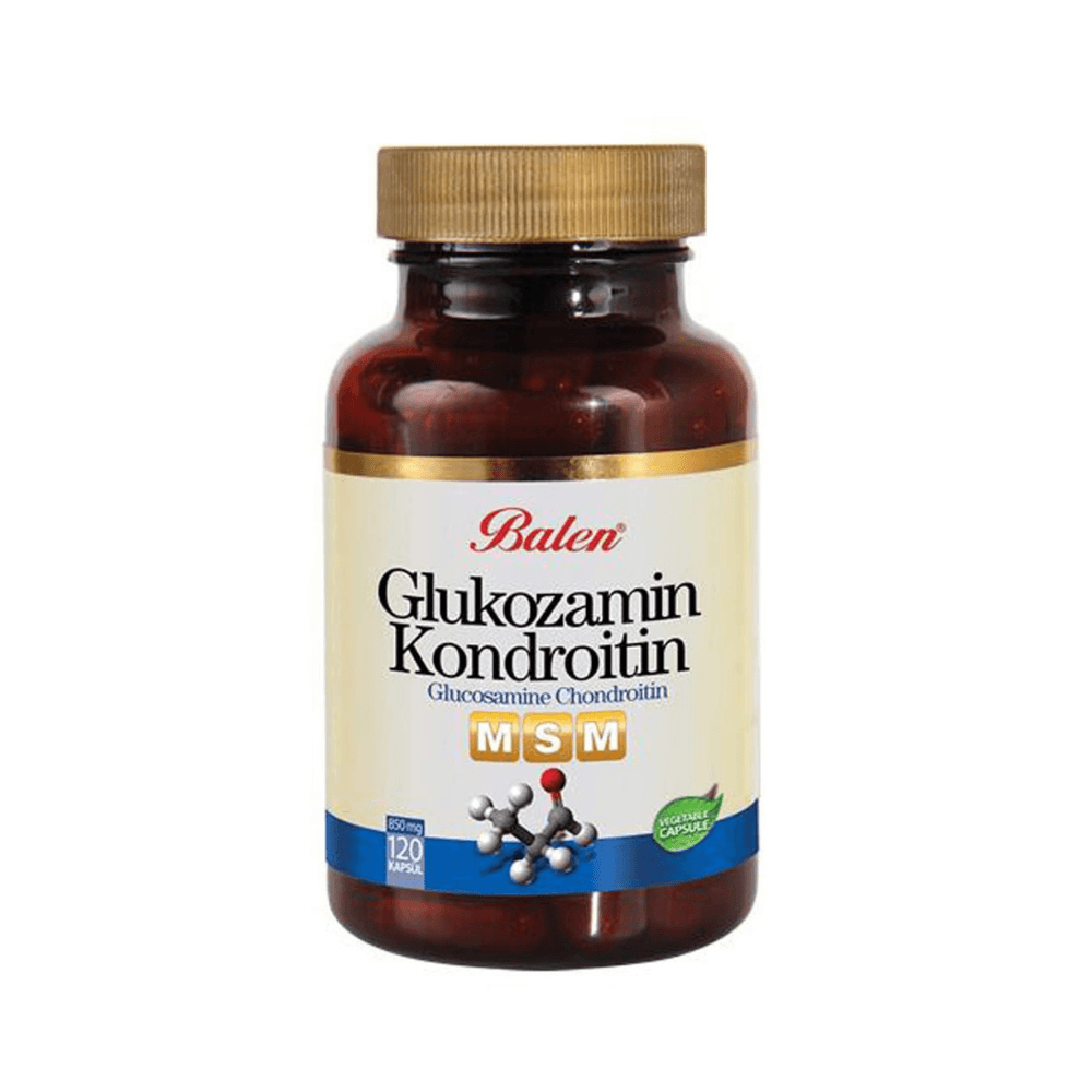 Balen Glukozamin & Kondroitin & Msm Kapsül 970 Mg 120 Tablet