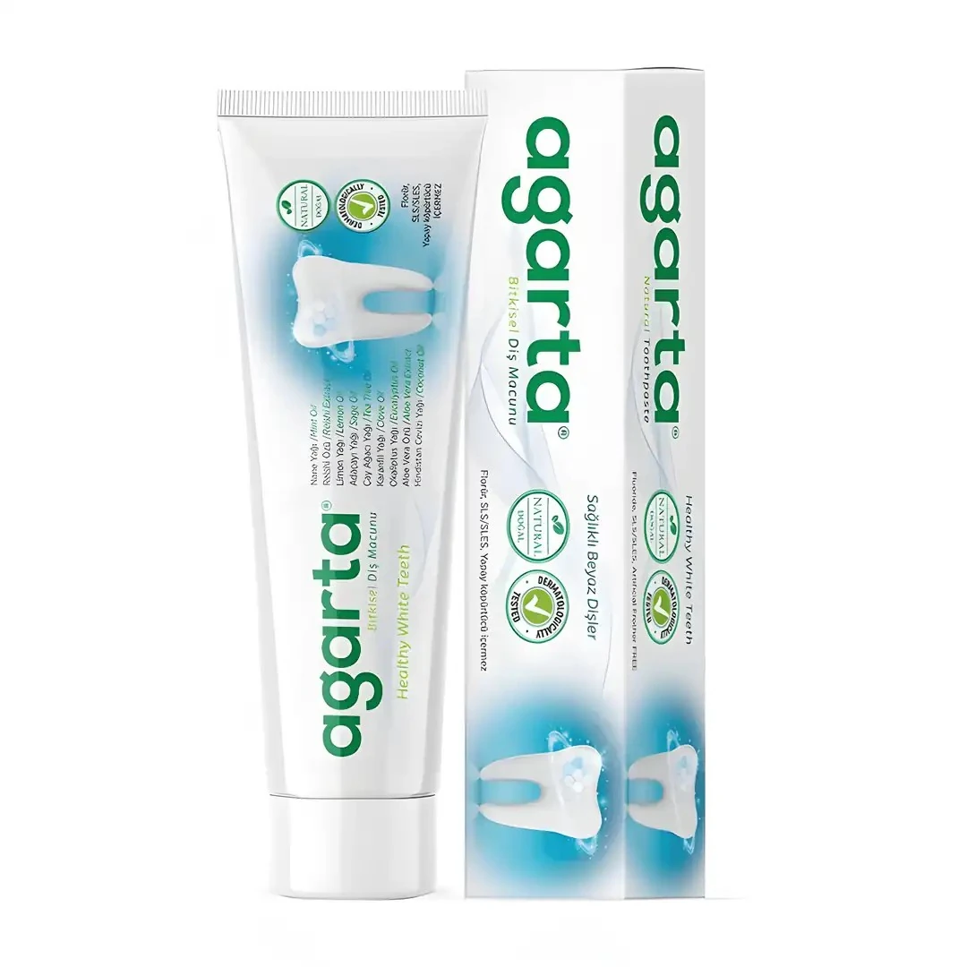 Agarta Bitkisel Tam Koruma Diş Macunu Tüp 100 ml