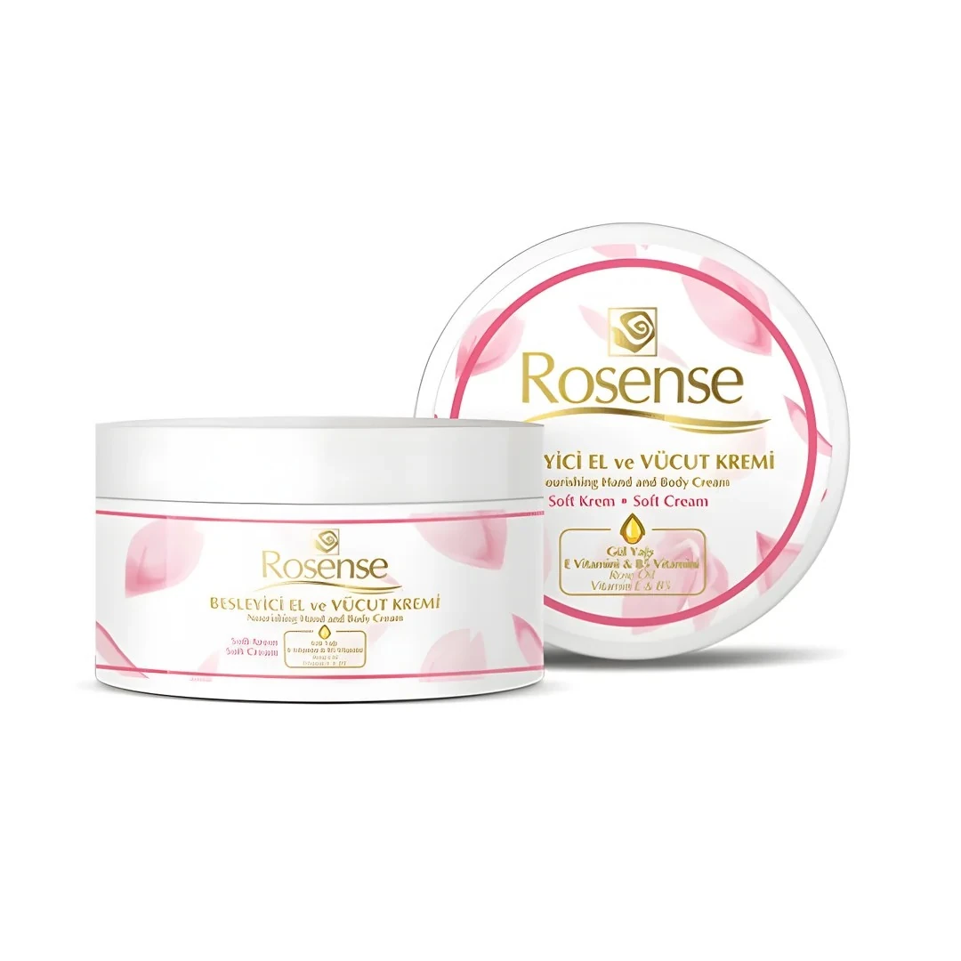 Rosense Besleyici El ve Vücut Kremi E Vitaminli 250 ml