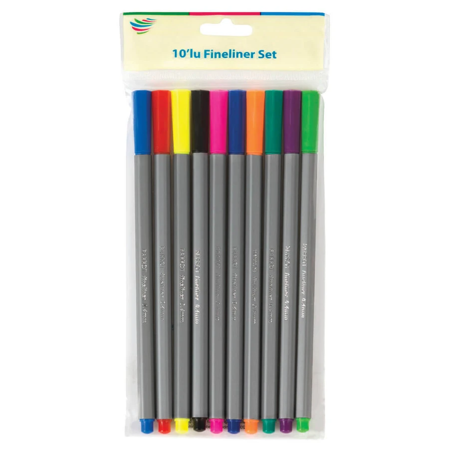 Bigpoint Parrot Fineliner 10'lu Blister