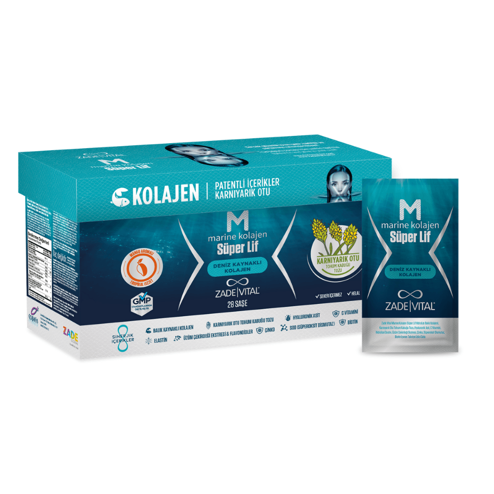 Zade Vital Marine Collagen Süper Lif 28 Saşe