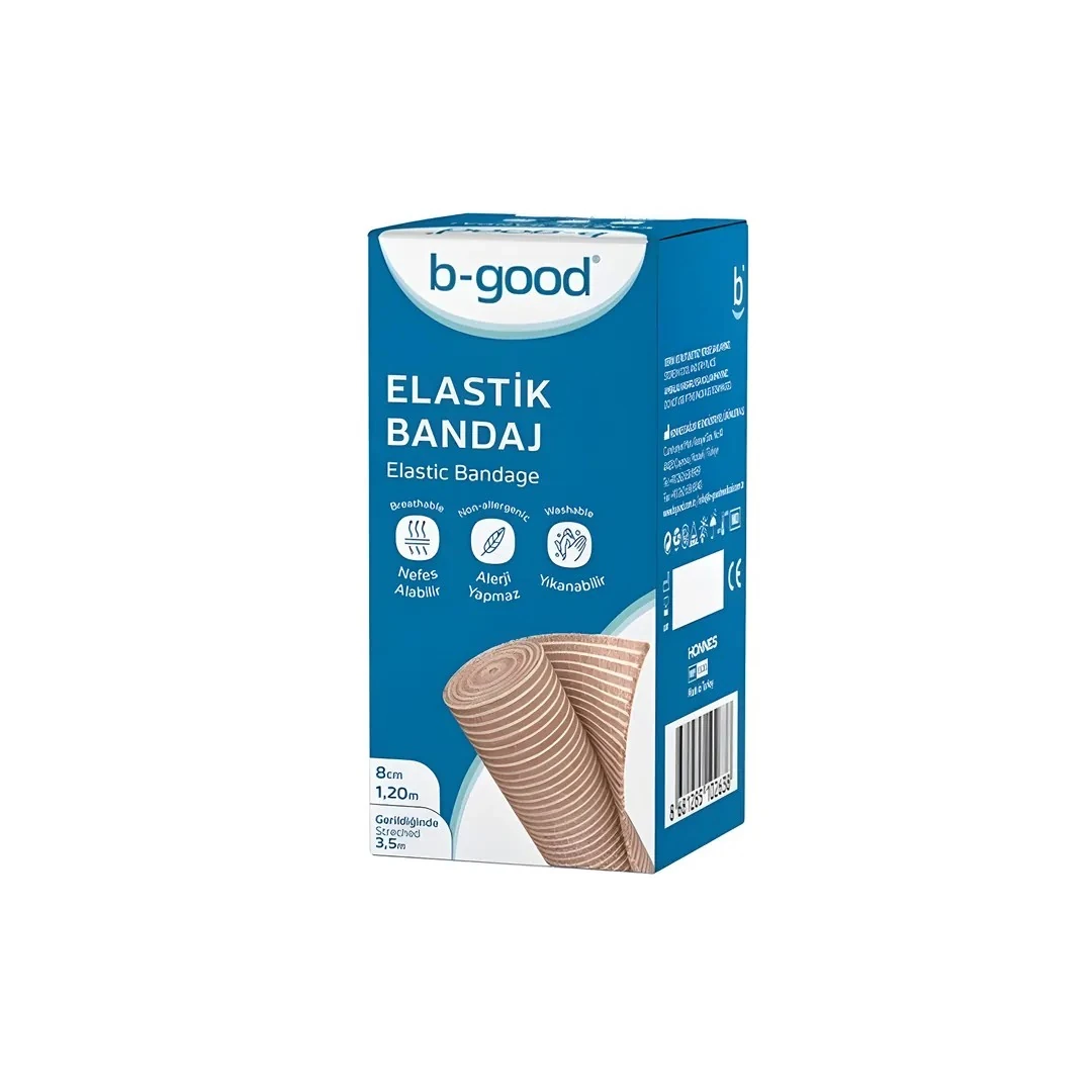 B-Good Elastik Bandaj 8 cm x 3,5 m