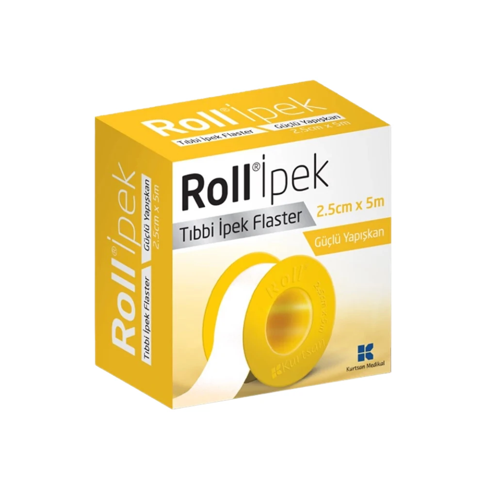 Roll İpek Tıbbi Flaster 2,5cm x 5m