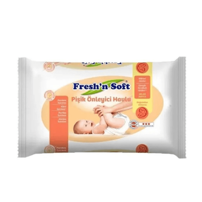 Fresh'n Soft Baby Pişik Önleyici Islak Havlu 40 Yaprak