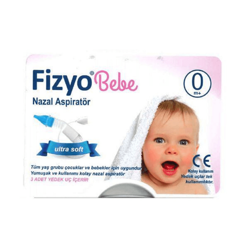 Fizyo Bebe Nazal Aspiratör + 3 Adet Yedek Uç