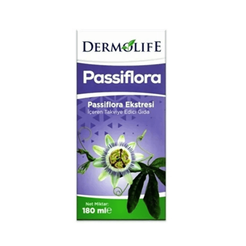 Dermolife Passiflora Ekstresi Takviye Edici Gıda 180 ml