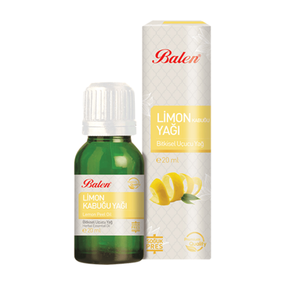Balen Limon Kabuğu Yağı (Soğuk Pres) 20 Ml
