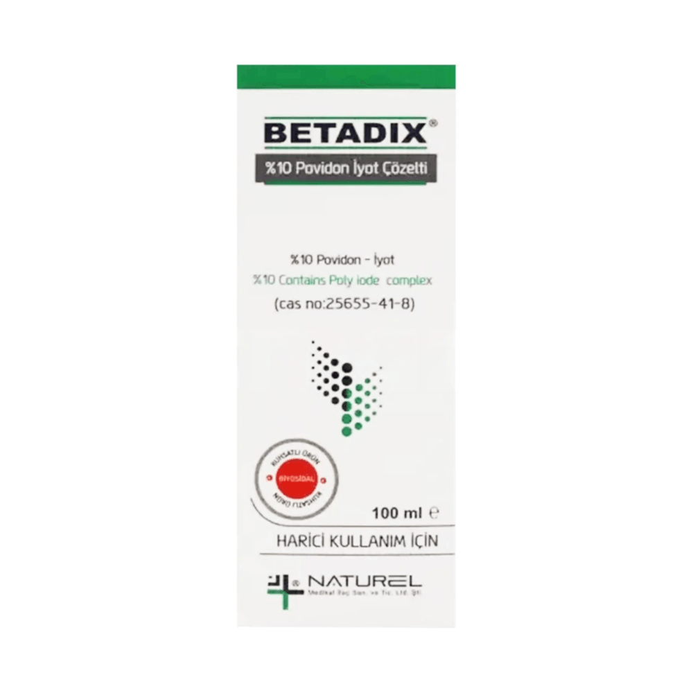 Betadix %10 Povidon İyot Çözelti Sprey 100 ml