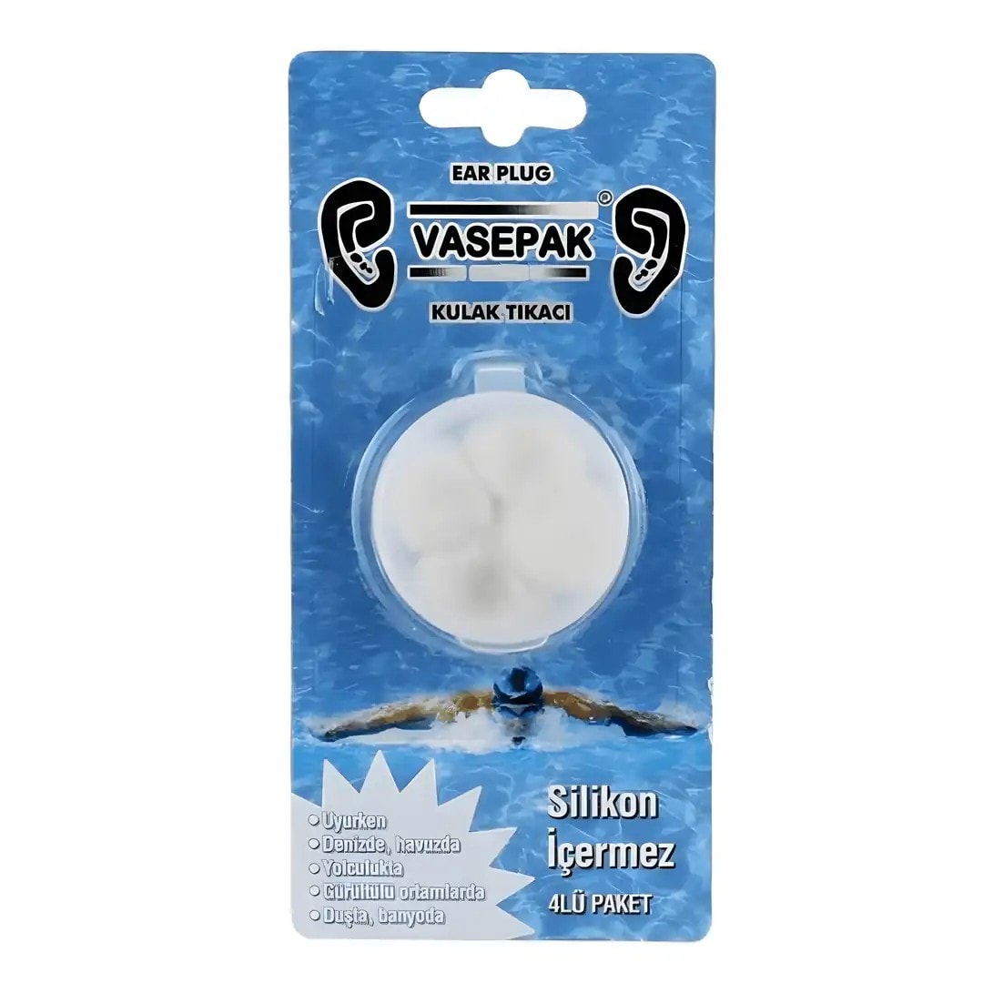 Vasepak Kulak Tıkacı 4'lü