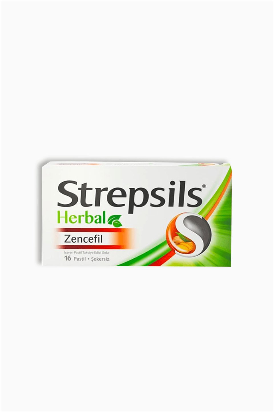 Strepsils Herbal Zencefil Aromalı 16 Pastil