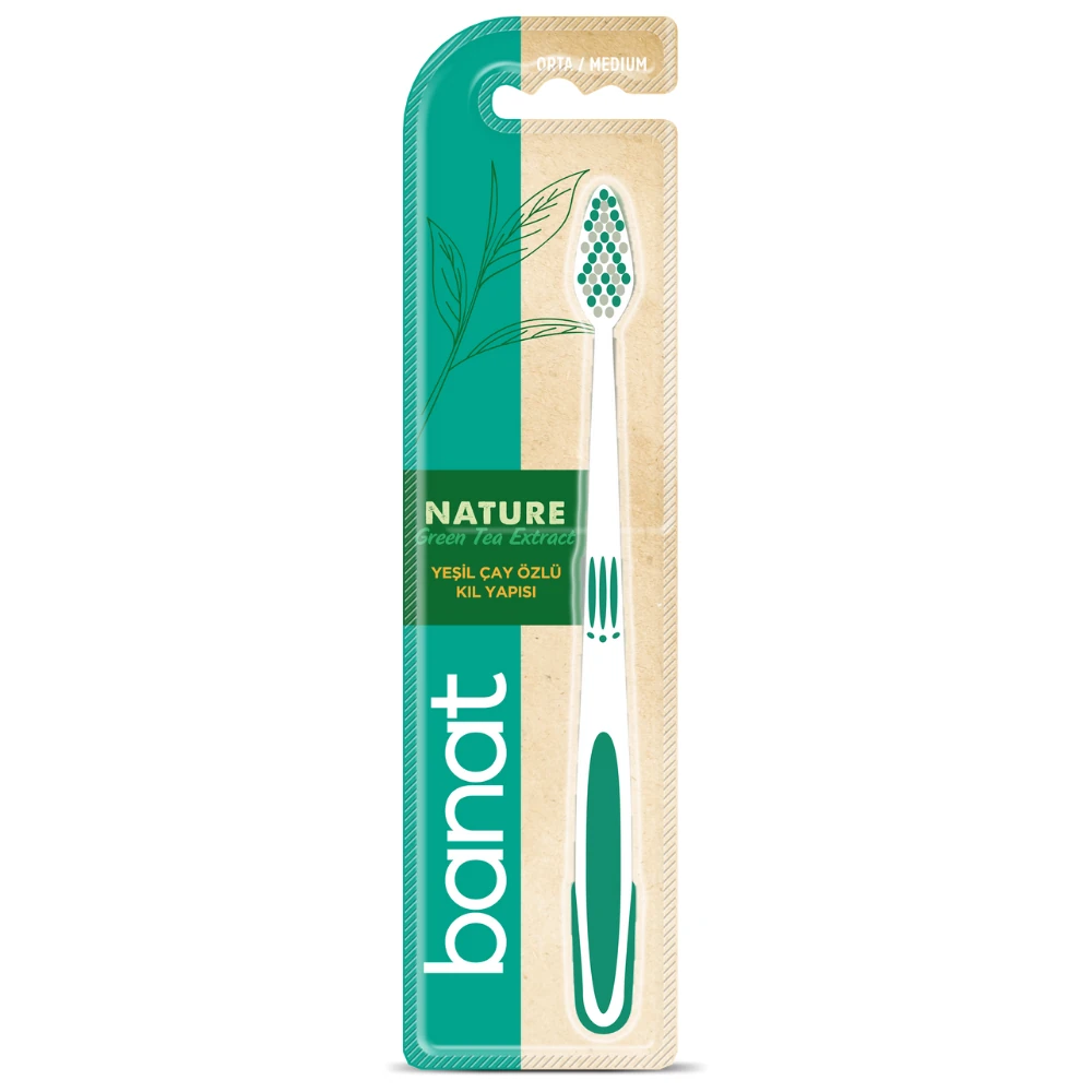 Banat Nature Green Tea Diş Fırçası Soft