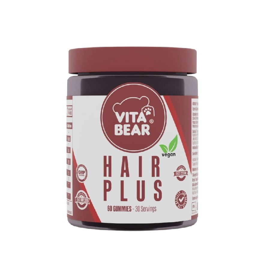 Vita Bear Hair Plus Gummy 60'Lı