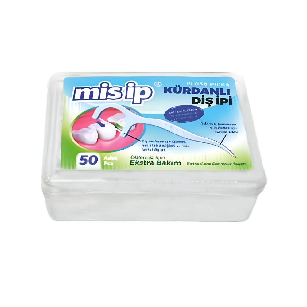 Misip Kürdanlı Diş Ipi 50'li Kare