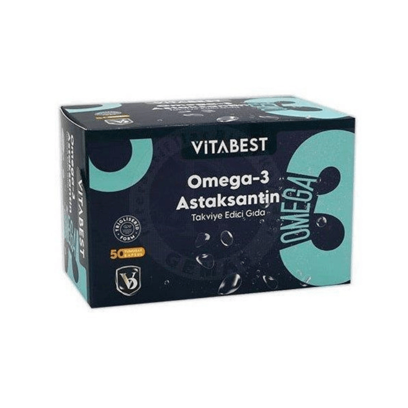 Vitabest Omega 3 Astaksantin 50 Yumuşak Kapsül
