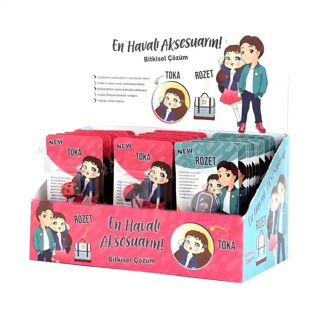 New Bit Tokası & Bit Rozeti 24'lü Stand