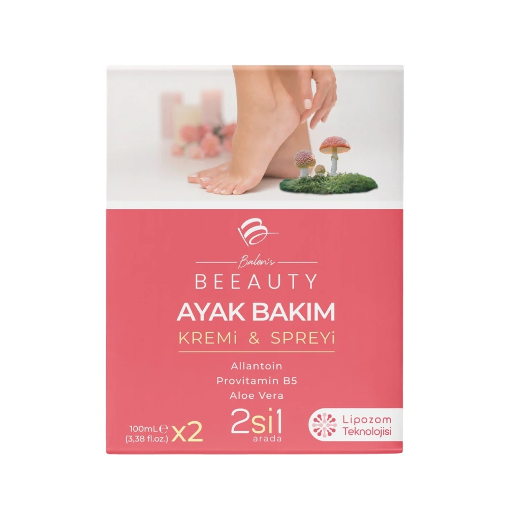 Balen’s Beeauty Ayak Bakım Kremi - Spreyi 2'li SET 100 Ml