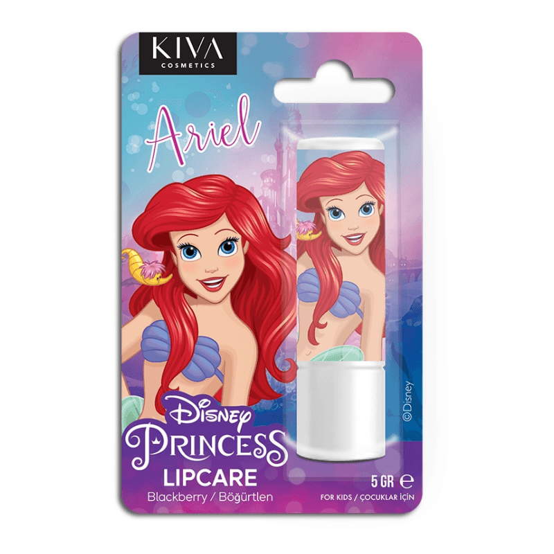 Disney Prenses Ariel Dudak Koruyucu Böğürtlen 5 gr
