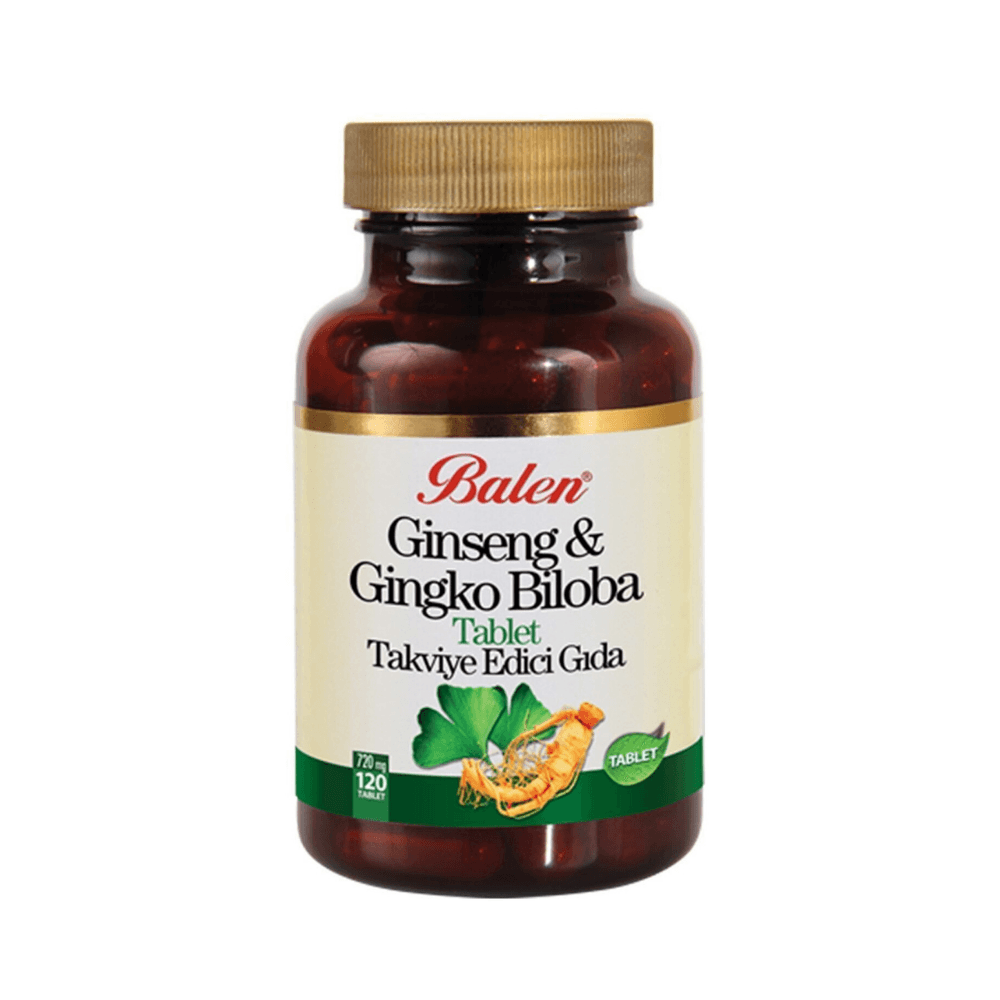 Balen Ginseng Ve Gingko Biloba 720 Mg 120 Tablet