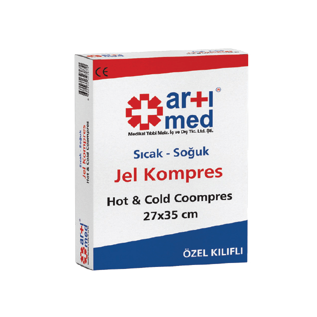 Artımed Sıcak Soğuk Jel Kompres Özel Kılıflı 27x35 cm