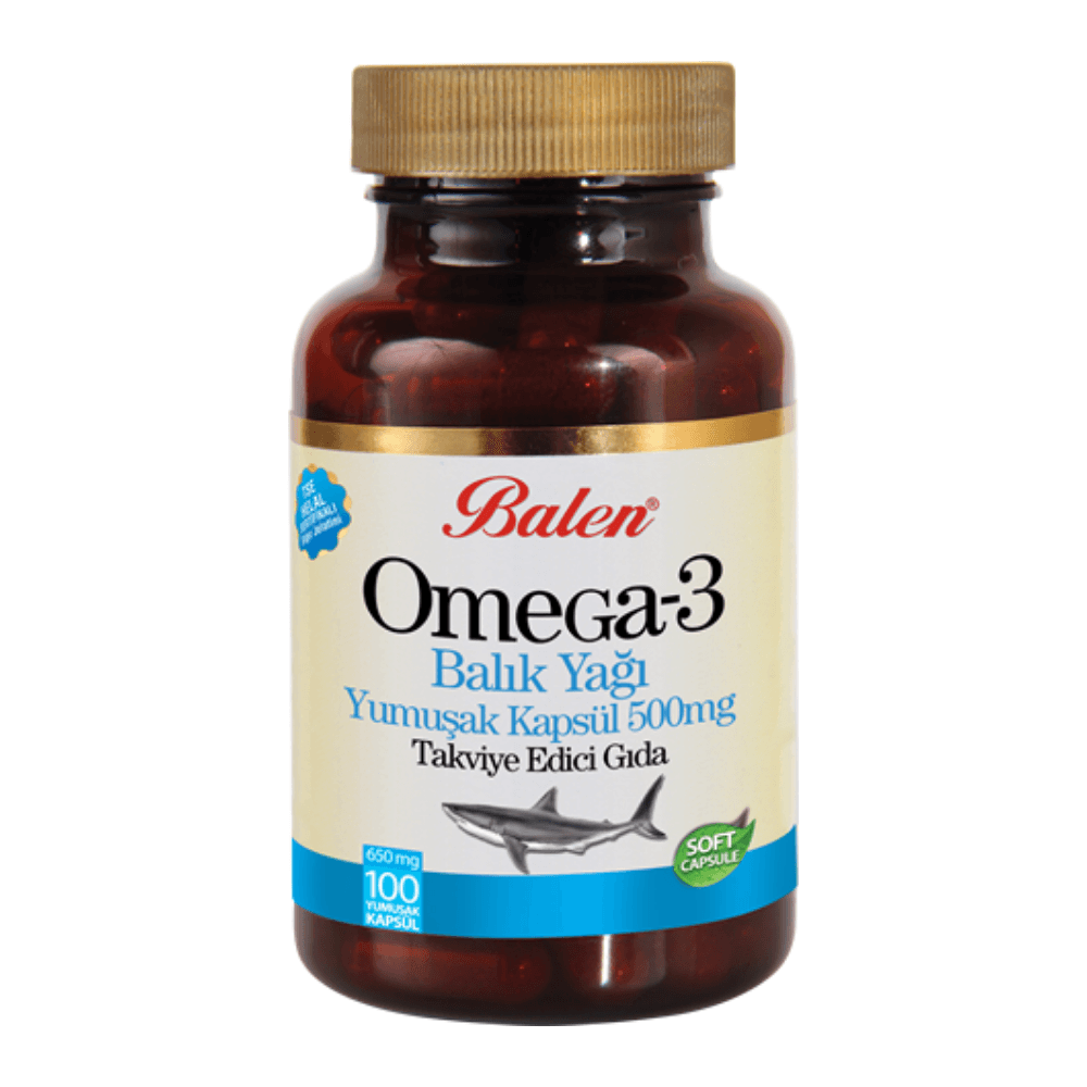 Balen Omega 3 Balık Yağı 650 Mg 100 Yumuşak Kapsül