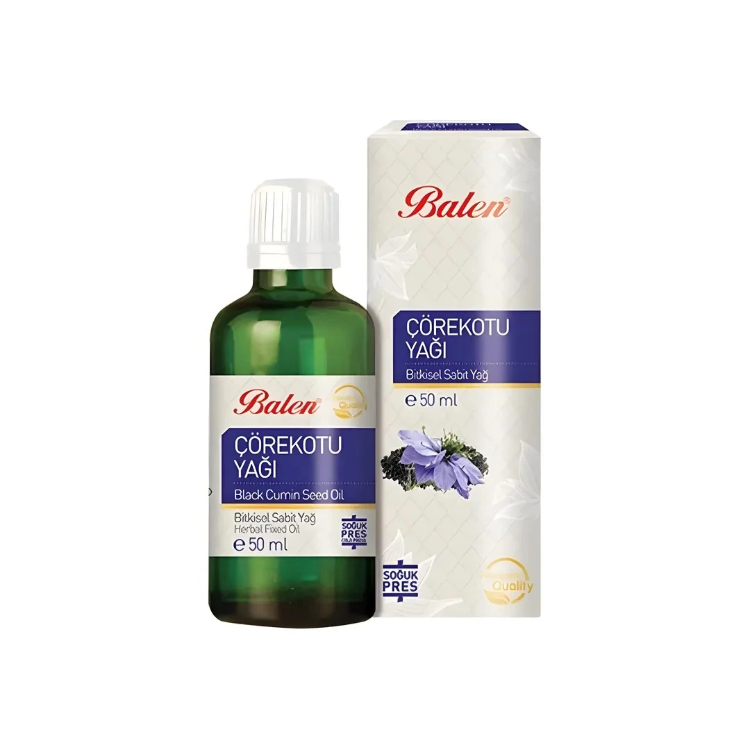 Balen Çörek Otu Yağı (Soğuk Pres) 50 ml