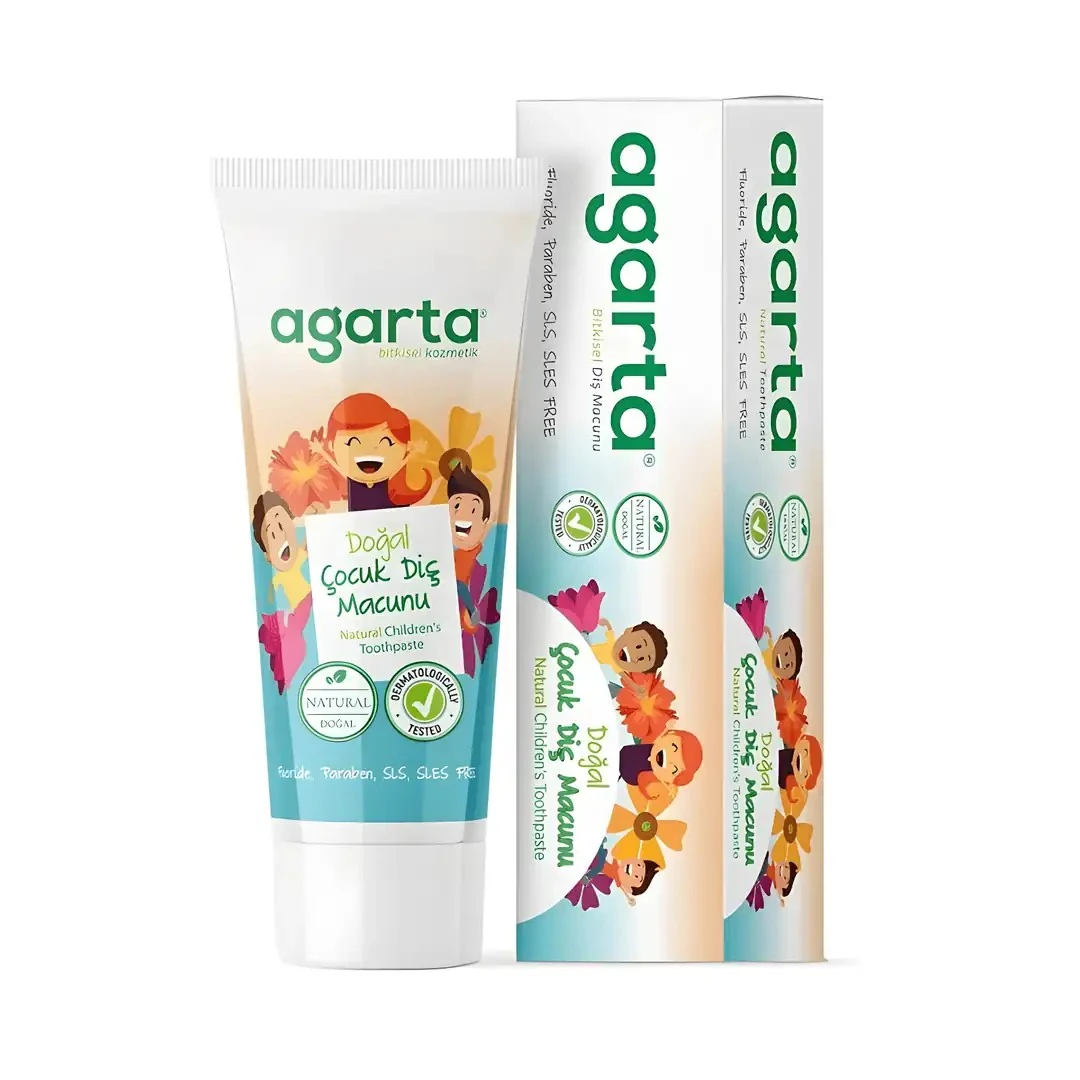 Agarta Doğal Çocuk Çilekli Diş Macunu 75 ml