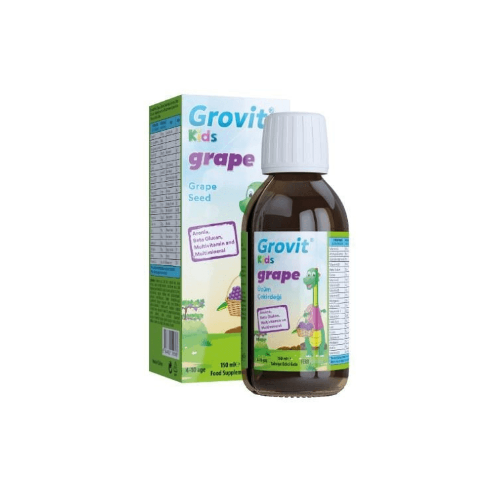 Grovit Kids Grape Şurup 150 Ml