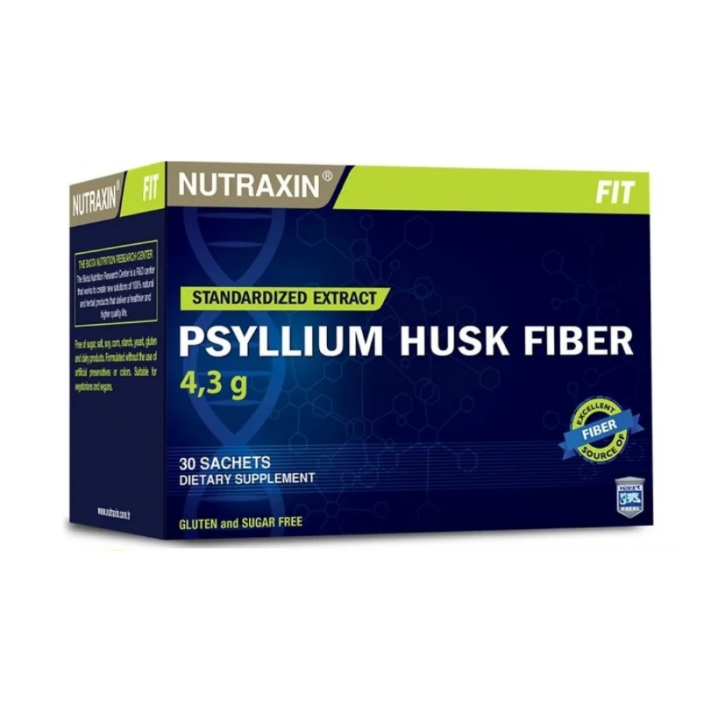 Nutraxin Psyllium Husk Fiber 4 g x 30 Saşe