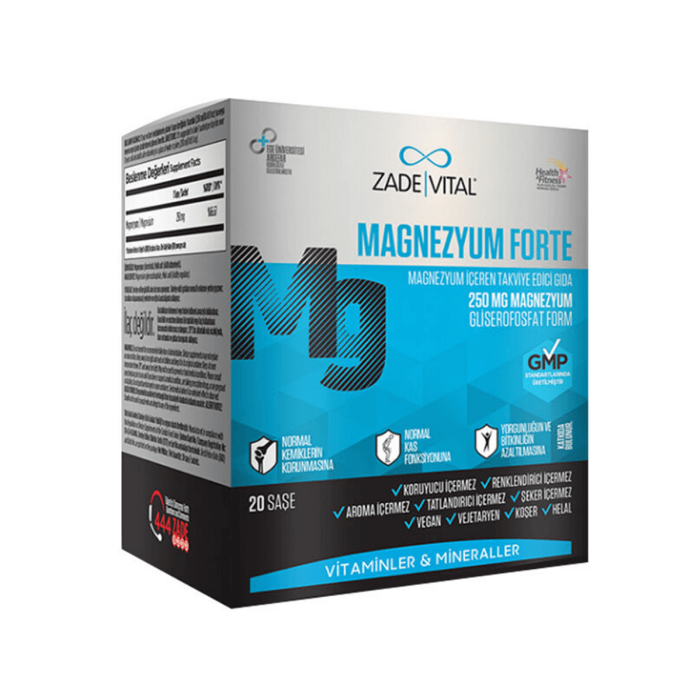 Zade Vital Magnezyum Forte 30 Saşe